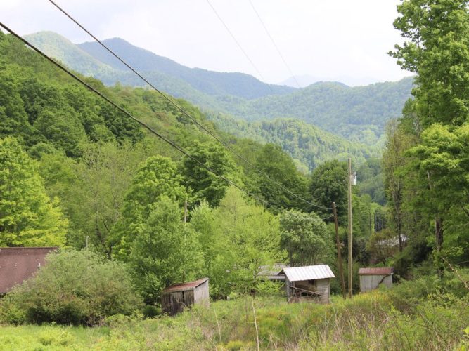 54 acres in NC mountains! That creek is superb! Circa 1900. $299,000