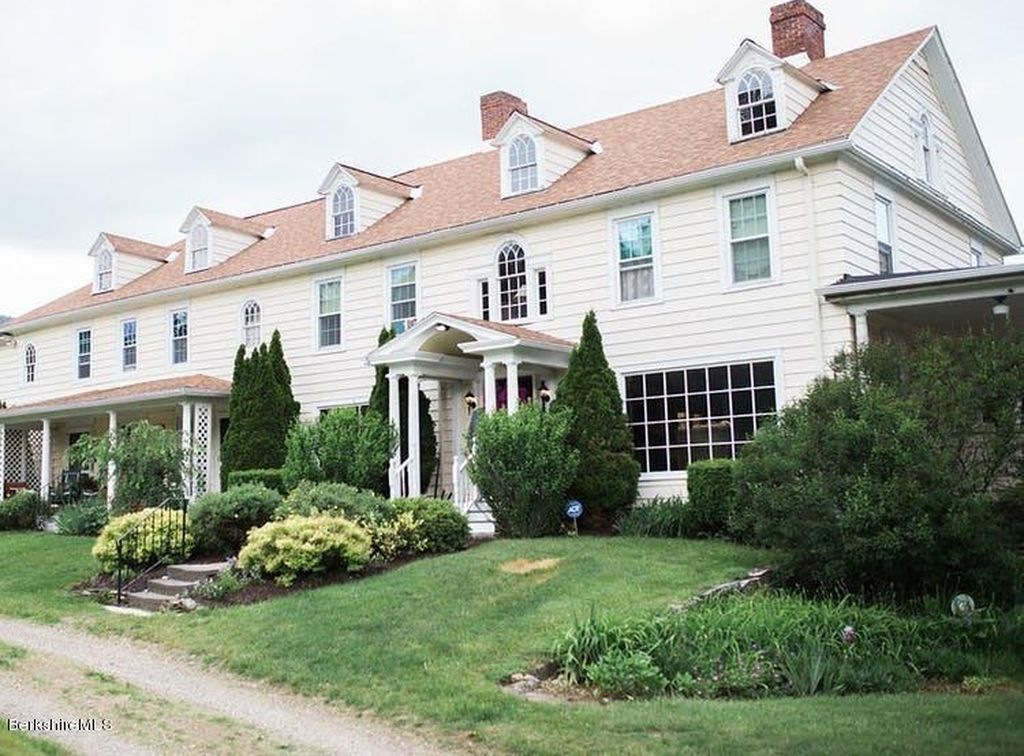 Berkshire bed and breakfast. Circa 1793. Two acres in MA. 539,000