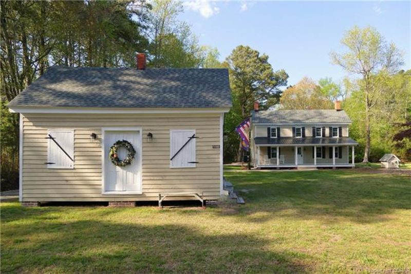 Gwynn’s Island, Captain’s Home. Circa 1850’s. Old general store on