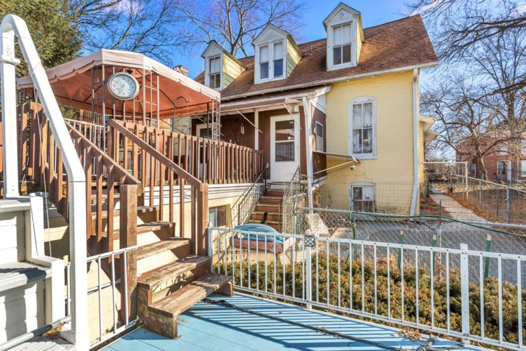 Cute house! Has a pool! Circa 1867 in Illinois. $129,900 - The Old