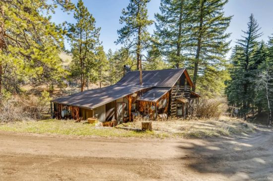 Sold. Three cabins on 40 acres in Colorado! Circa 1880. $695,000 – The