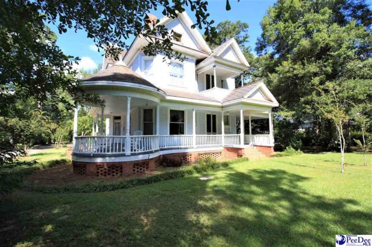 Circa 1901. Historic downtown Marion, South Carolina. 135,900 The