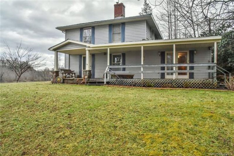Amazing views! On French Broad River in NC mountains. Circa 1912