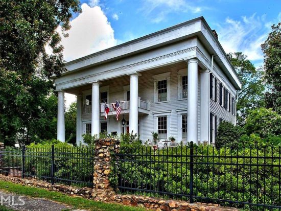 Panola Hall, Circa 1854. Almost one acre in Georgia. $649,000 – The Old ...