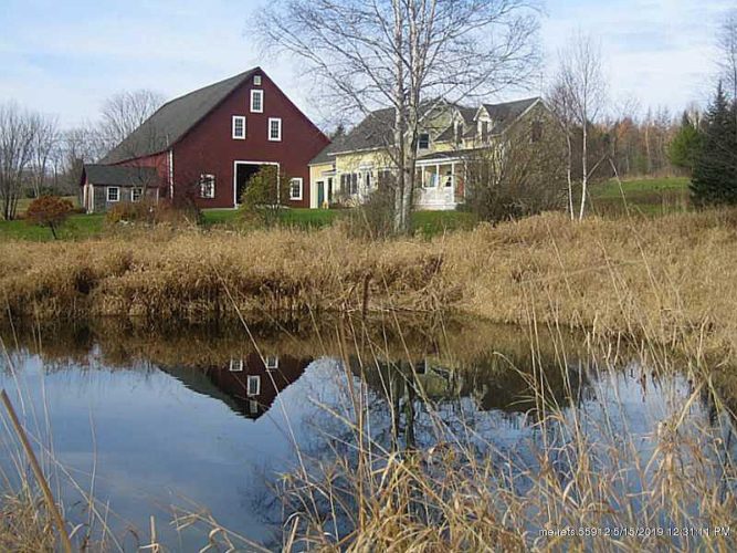 Maine farm on 33 acres! Circa 1850. 329,000 The Old House Life