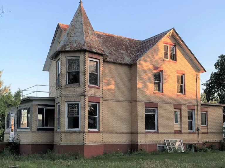 Sold. Original features in North Dakota. Circa 1910. 53,000 The Old