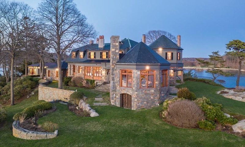 “Crow Island”, Circa 1849. Five acres in Massachusetts. $18,000,000 ...