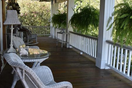 The Steamboat House, Circa 1853 in Louisiana. Built out of lumber from ...