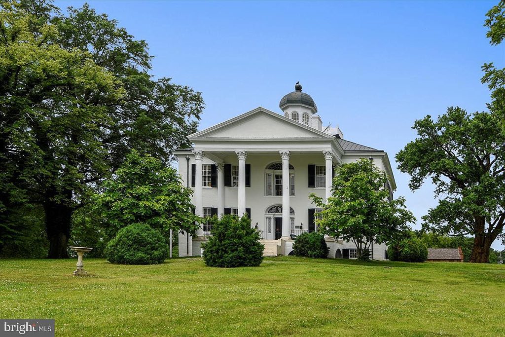 Exquisite! “The Tuleyries”, Circa 1833. On 406 acres in Virginia ...