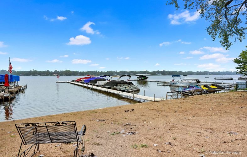 Sold. Love this! Lake retreat at Crystal Lake in Illinois. Circa 1912