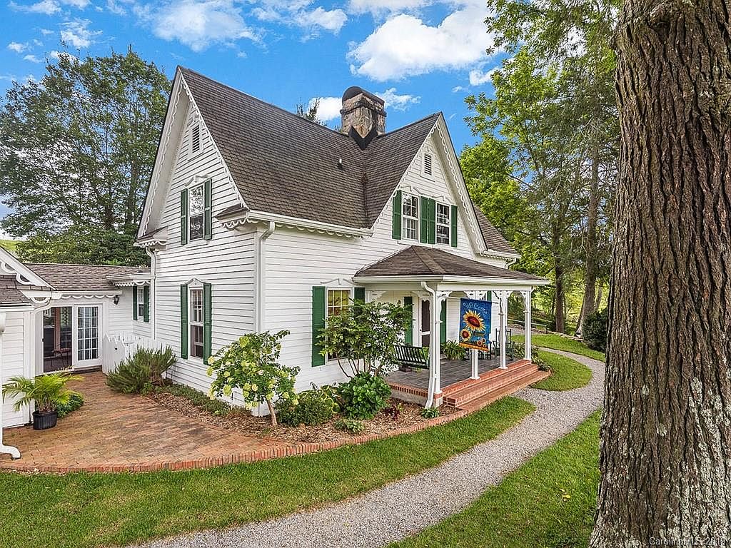 Circa 1840 In Pisgah Forest North Carolina Over Six Acres With Two