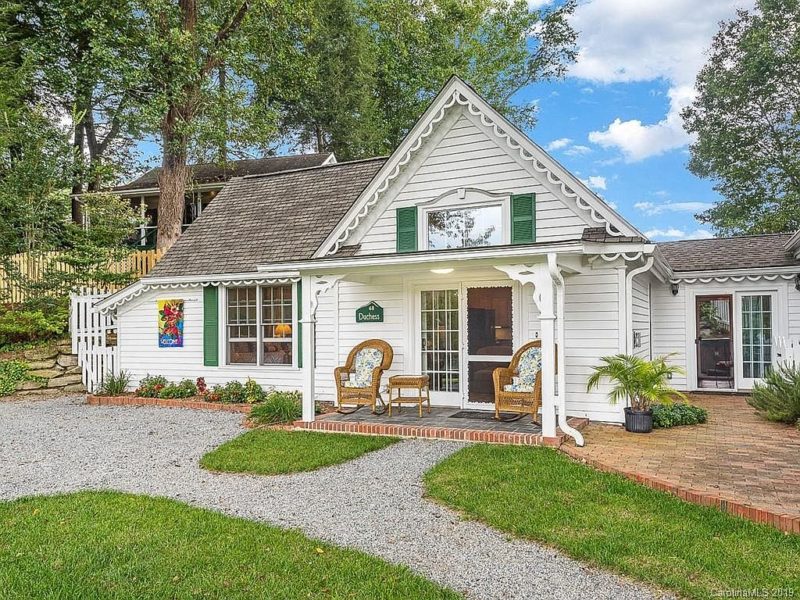 Circa 1840 in Pisgah Forest, North Carolina. Over six acres with two