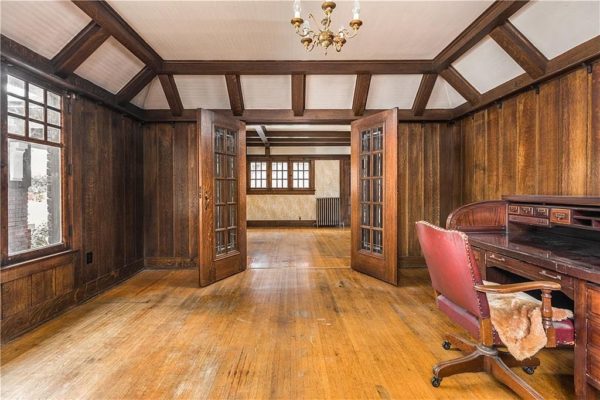 So much woodwork! Circa 1910 in Indianapolis, Indiana. $325,000 - The ...