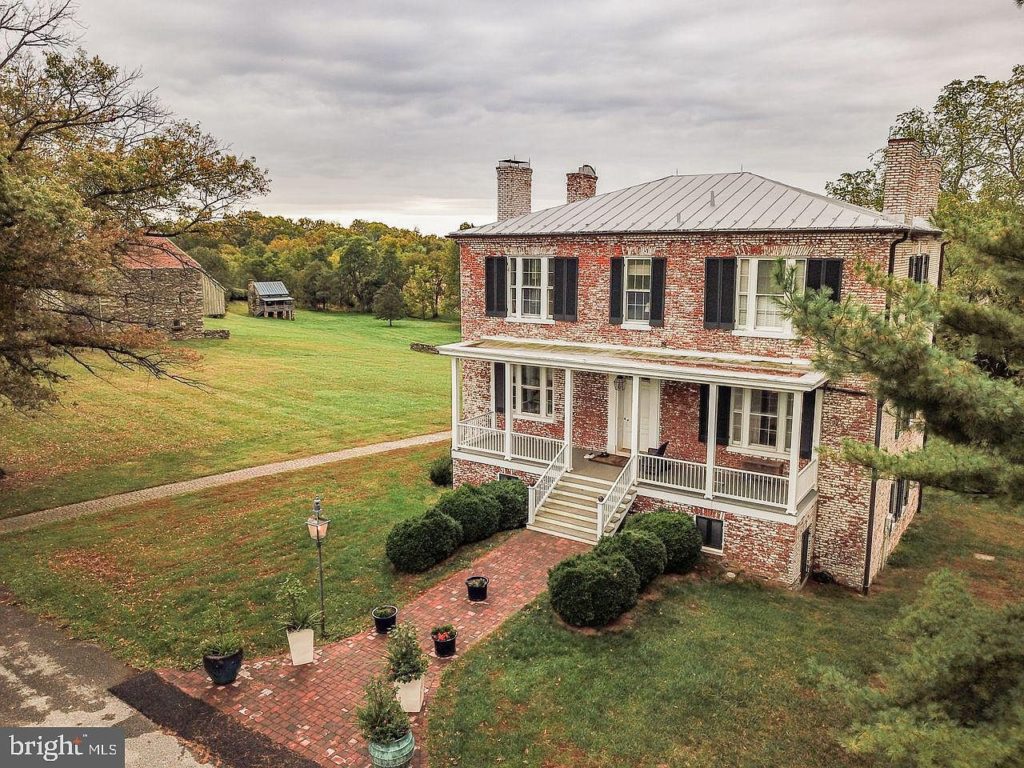 One of a kind property! Circa 1752 and 1850. On 160 acres in Maryland