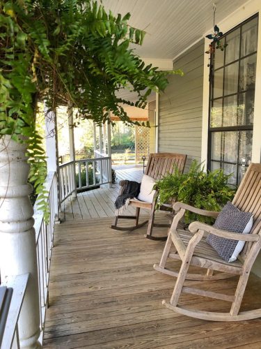 Off market. Porch goals! Circa 1911. On eleven acres in Arkansas with a ...