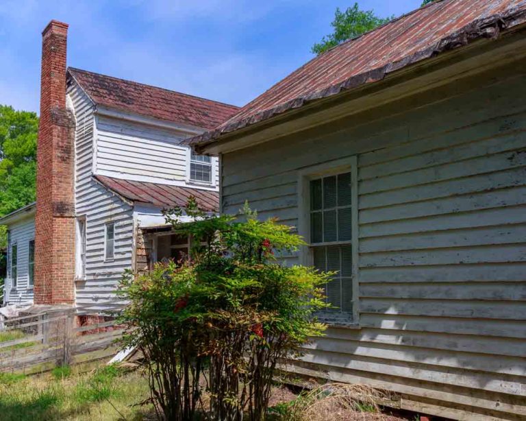 Sold. Tanglewood Farm, Circa 1835. Over Four Acres In North Carolina ...