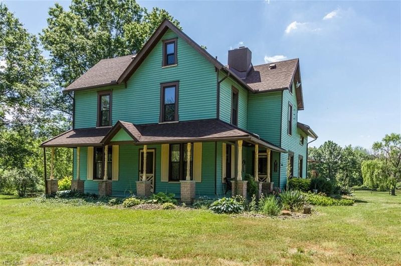 Sold. Five acres with a fully stocked pond! Circa 1900 in Ohio