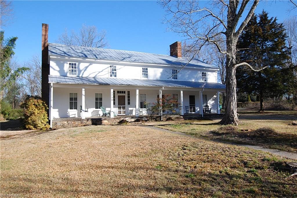 Old stagecoach stop and inn. Peter Clemmons House, Circa 1805 in North ...