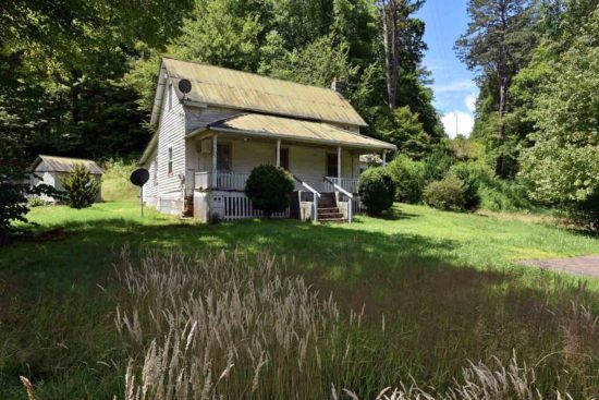 Historic mountain cottage in North Carolina. Circa 1900. Two acres ...