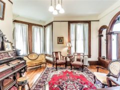 The Oliver Mansion, Circa 1910 in Virginia. Those pocket doors ...