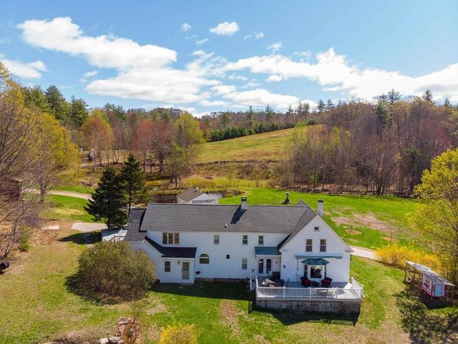 145 acres in New Hampshire. Ponds, sledding hills and hiking trails