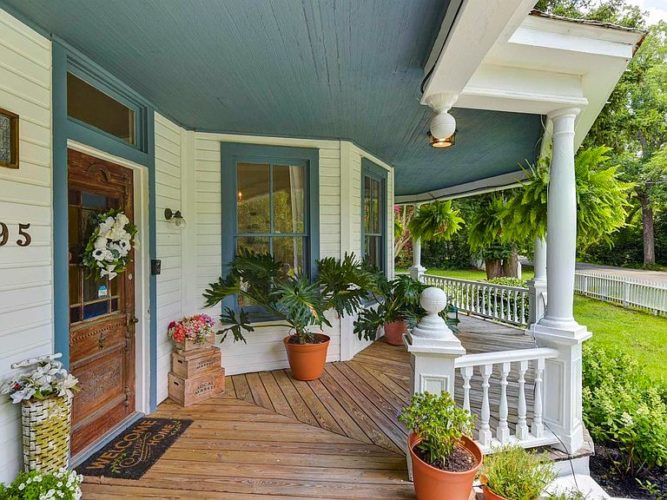 Sold. Porch Goals! Impeccable Interior! Circa 1905 In South Carolina 