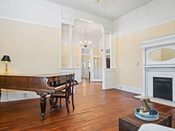 Sold. Over three acres with two wired Circa 1907 in Alabama. 189,000 The Old House