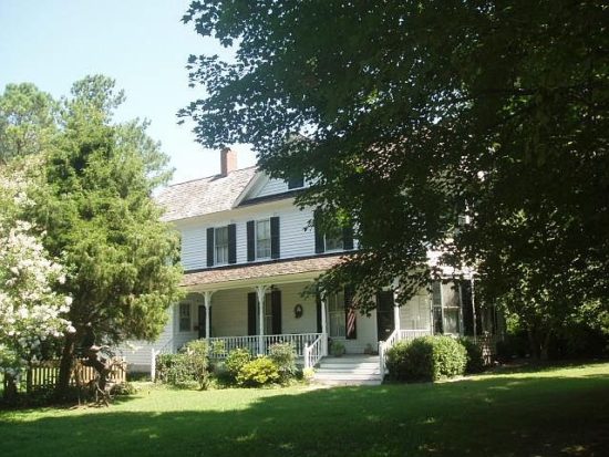 Two 5 car garages! “Parkhurst Place”, Circa 1815. Almost two acres in ...