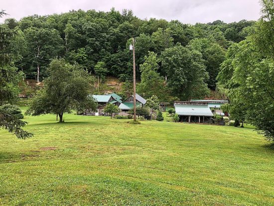 On 84 acres in West Virginia. Circa 1860. Multiple outbuildings ...