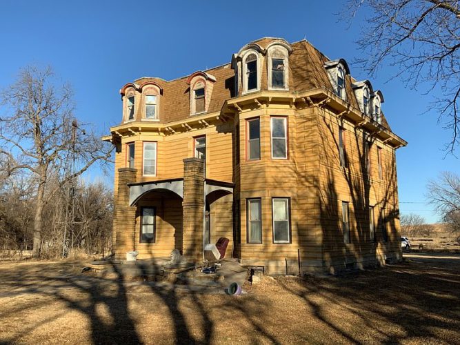 Sold. On 11 acres! 5,000 square feet. The Herrman House in Kansas