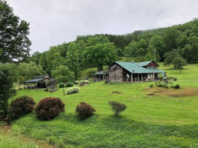 On 84 acres in West Virginia. Circa 1860. Multiple outbuildings ...