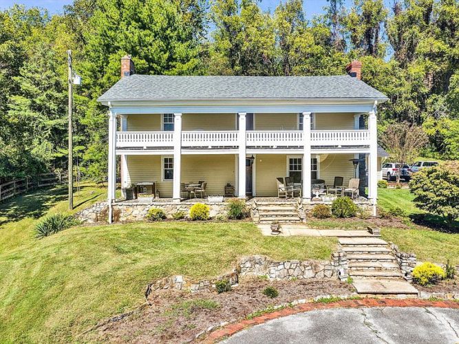 Double porch love! Circa 1820. Almost three acres in Virginia. $599,950 ...