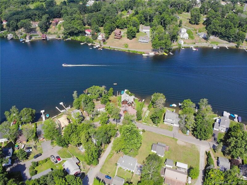Sold. Lake cottage in Connecticut. Circa 1940. 165,000 The Old House