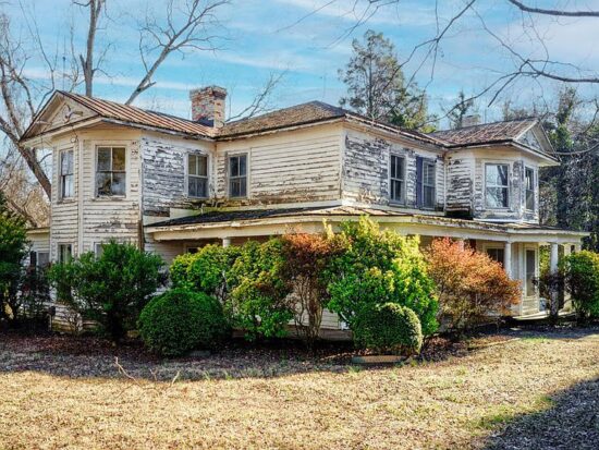 Nice staircase and entryway! Circa 1900. Over 6 acres in Virginia ...