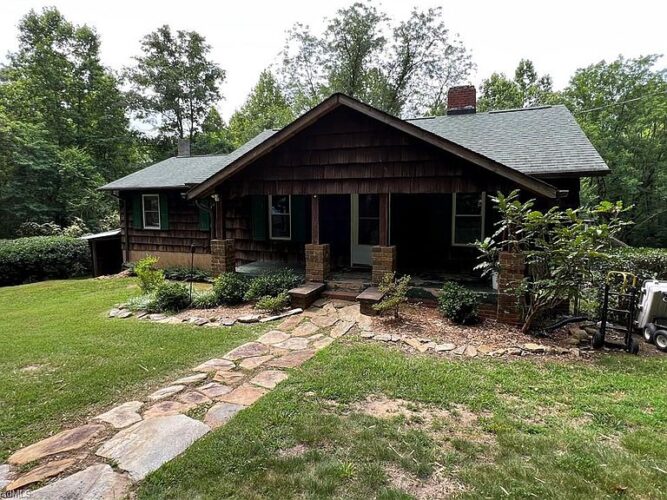 Two acres with a pond in NC. Near Hanging Rock! Circa 1942. 239,900