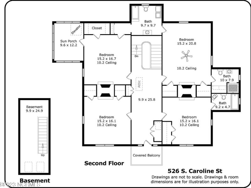 The Watson House, Circa 1883. Five acres in North Carolina. 399,000